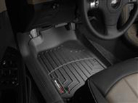 2004-2007 Buick Rainier, 2005-2009 Saab 9-7X w/o 3rd row, 2002-2009 Chevrolet Trailblazer w/o 3rd row, 2002-2004 Oldsmobile Bravada 4 door, 2002-2007 GMC Envoy Weathertech Rubber Floormats - Front FloorLiner (Black) - Digital Fit