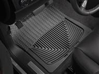 2005-2012 Porsche Boxster, 2005-2012 Porsche 911 (997) Cabriolet and Targa with Bose high-end sound option, 2007-2012 Lexus LS 460 Weathertech Rubber Floormats - Front (Black)