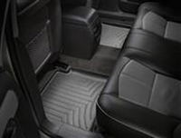 2004-2011 Chrysler Pacifica 3rd Row. Available May 2007 Weathertech Rubber Floormats - Rear FloorLiner (Black) - Digital Fit - Second Row