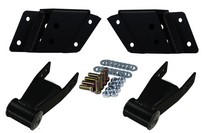 99-06 C1500 Stepside (New Body) Western Chassis Hanger And Shackle Kit - Drop: 3