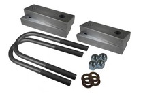 60-72 C10 Equipped With Rear Coil Individual Lowering Blocks Western Chassis Aluminum Block Kit - 2