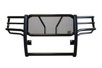 08-10 F250HD, 08-10 F350HD Westin HDX Grille Gard - Polished Black Steel