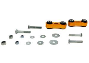 98-02 Subaru Forester SF MY (Including Turbo 8/97-6/02) Whiteline Front Sway Bar Link Conversion Kit - Extra H/D Alloy