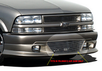 98-03 S10 Wings West Lower Polished Aluminum Billet Grille