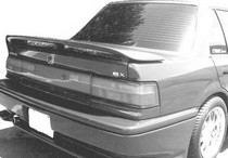 88-91 Honda Civic 4DR Wings West Paintable Wings - W.W. Style Wing w/ L.E.D.