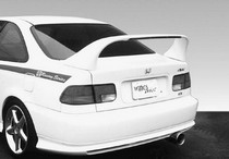 96-00 Honda Civic 2DR Wings West Paintable Wings - Super Style w/ L.E.D.