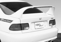 96-00 Honda Civic 2DR Wings West Paintable Wings - Super Style