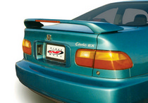 1992-1995 Honda Civic 2dr Wings West Custom Wing - 15.5