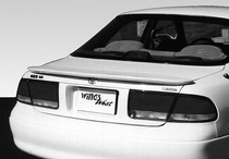 93-97 Mazda 626 Wings West Paintable Wings - Factory Lip Spoiler