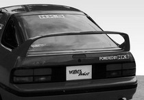 86-91 Mazda RX-7 Hatchback Only Wings West Paintable Wings - Super Style