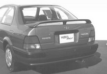 95-98 Toyota Tercel Wings West Paintable Wings - W.W. Style 3-Leg w/ L.E.D.