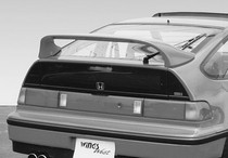 88-91 Honda CRX Wings West Paintable Wings - Mid Wing w/ L.E.D.