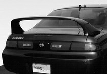 95-98 Nissan 240SX Wings West Paintable Wings - Super Style w/ L.E.D.