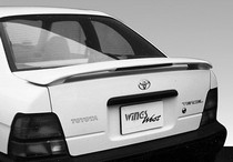 95-98 Toyota Tercel Wings West Paintable Wings - Factory 'Blackhawk' Style w/ L.E.D.