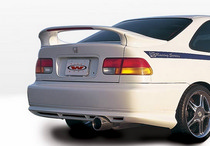 96-00 Honda Civic 2DR Wings West Paintable Wings - Mid Wing w/ L.E.D.