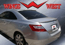 2006-2007 Honda Civic 2dr Wings West Type R Roof Spoiler Wing - No LED