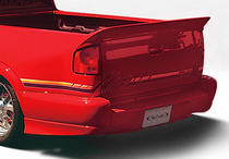 96-03 S10 Sportside Wings West Custom Style Rear Quarter Flare, Left (Urethane)