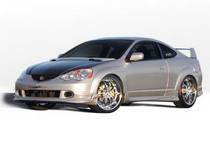 02-04 Acura RSX Wings West G5 Series Extreme Fender Flares (Urethane)