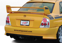 99-00 Mazda Protege Wings West Paintable Wings - W.W. MP3 Factory Style w/ L.E.D. (Urethane)