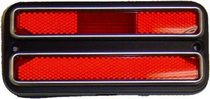 68-72 Chevrolet/GMC Trucks Woodall Side Marker Light - Deluxe - Red