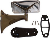 70-72 Chevrolet/GMC Trucks Woodall Mirror - Outside - Chrome - Passenger Side