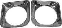 67-68 Chevrolet/GMC Trucks Woodall Headlight Bezels