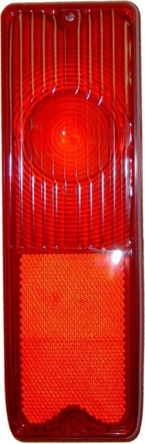 67-72 Chevrolet Fleetside Trucks, 67-72 GMC Fleetside Trucks Woodall Taillight Lens - Red - Fleetside