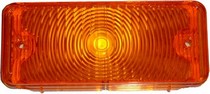 67-68 Chevrolet/GMC Trucks Woodall Park Light Lens - Amber - Driver Side