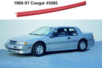 89-97 Mercury Cougar Xenon Paintable Wings - Urethane Rear Spoiler