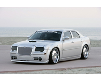 2005-2007 Chrysler 300 Base, Touring, & Limited Models, 2008-2010 Chrysler 300 Base & Touring Models Xenon Scoops - Hood Scoop (Urethane)