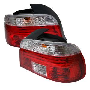 BMW E39 5-Series 97-00 Xtune Tail Light - Red Clear