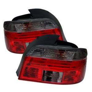 BMW E39 5-Series 97-00 Xtune Tail Light - Red Smoke