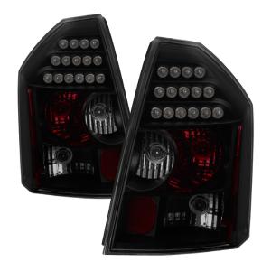 Chrysler 300C 05-07  ( Will Not Fit 300 / 300 Limited & Touring Edition Models ) Xtune LED Tail Lights - Black Smoked