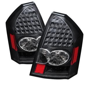 Chrysler 300C 05-07 Xtune LED Tail Lights - Black