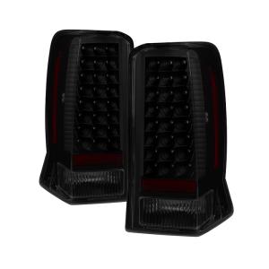 Cadillac Escalade 02-06  ( Does not Fit EXT Models ) Xtune LED Tail Light - Black Smoked