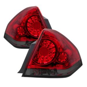 Chevy Impala 06-13 / Impala Limited 14-16 Xtune LED Tail Lights - Red Smoke