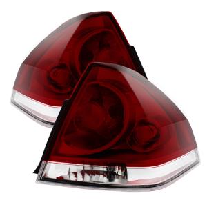 Chevy Impala 06-13 / Impala Limited 14-16 Xtune OE Style Tail Lights - Red Smoke