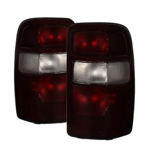 Chevy Suburban 00-06  (excluding 00 Tahoe V8 5.7L ), Chevy Tahoe 00-06  (excluding 00 Tahoe V8 5.7L ), GMC Yukon 00-06  (excluding 00 Yukon V8 5.7L) Xtune OEM Style Tail Lights- Red Smoked