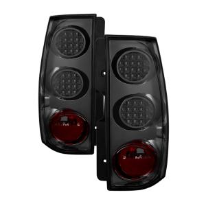 Chevy Suburban 07-14, Chevy Tahoe 07-14, GMC Yukon/Yukon Denali 07-14 Xtune LED Tail Lights - Smoked