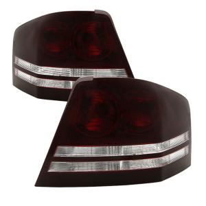 DodgeÂ  Avenger 2008-2010 Xtune OEM Style Tail Lights - Dark Red