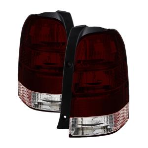 Ford Escape 01-07 Xtune OEM Style Tail Lights - Red Smoked