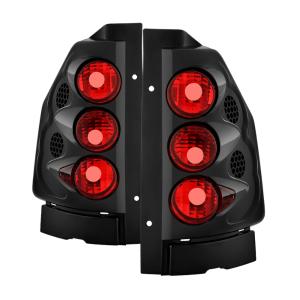 GMC Envoy 02-09 Xtune Euro Style Tail Lights - Black