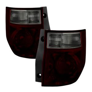 Honda Element 03-08 Xtune OEM Style Tail Lights -Red Smoked