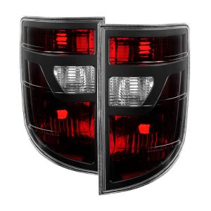 Honda Ridgeline Pickup 06-08 Xtune OEM Style Tail Lights - Red Smoked