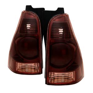 Toyota 4Runner 2003-2005 Xtune OEM Style Tail Lights - Red Smoked