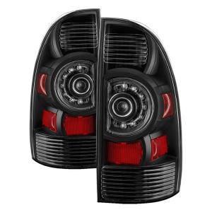 Toyota Tacoma 09-15 Xtune OEM LED Style Tail Lights - Black