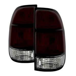 Toyota Tundra 00-06  (04-06 Regular Cab. Access Cab only) Xtune OEM Style Tail Lights - Dark Red