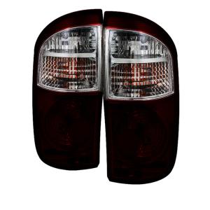 Toyota Tundra Double Cab 04-06  ( Models with Standard Length Bed ) Xtune OEM Style Tail Lights - Red Smoked