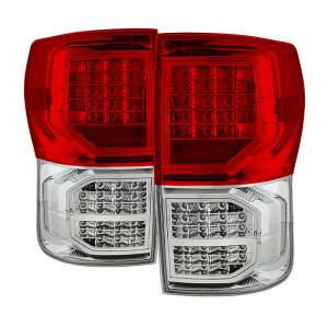 Toyota Tundra 07-13 Xtune G2 LED Tail lights with LED Singal Function - Rec Clear