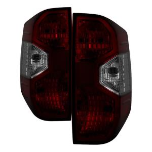 Toyota Tundra 2014-2017 Xtune OEM Style Tail Lights- Dark Red